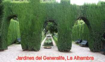 Jardines del Generalife, Alhambra, Granada