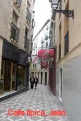 Jaen, calle t�pica